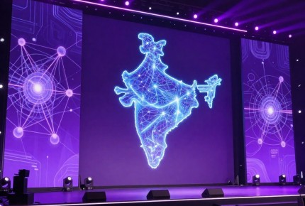 India Seeks a Bridge Between the US & China at an AI Summit