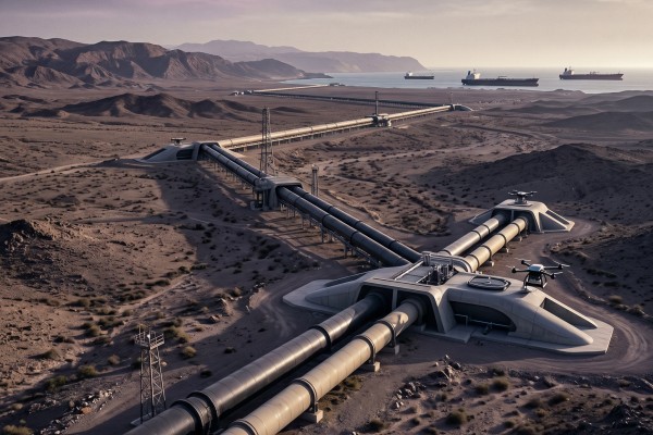 UAE's New West-East Crude Pipeline Bypassing Hormuz Nearly 50% Completed